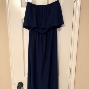 Ceremony by Joanna August Navy Maxi Dress